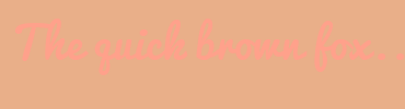 Image with Font Color FFA18B and Background Color E9AF89